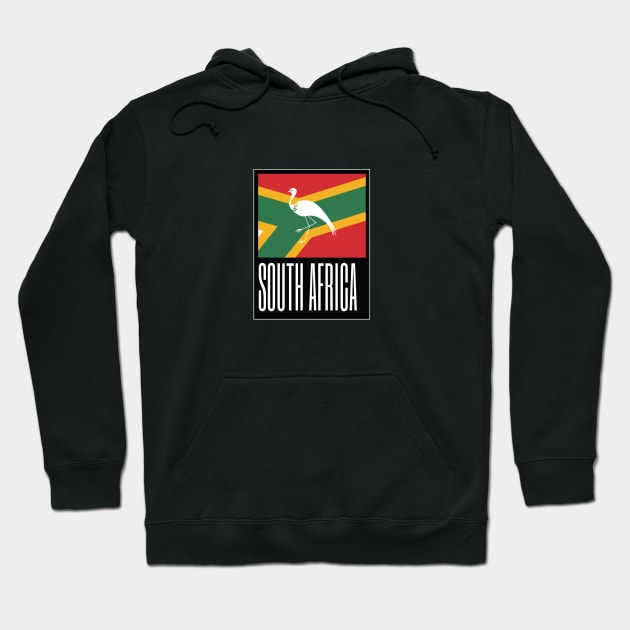 South Africa Country Symbols Hoodie by kindacoolbutnotreally